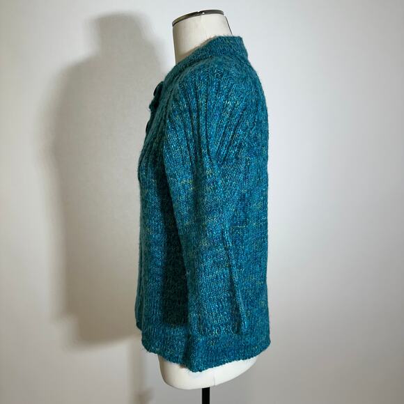 Kintamani by Wind River Chunky Boucle Knit Cardigan Sweater Womens Size Medium M - Picture 5 of 9